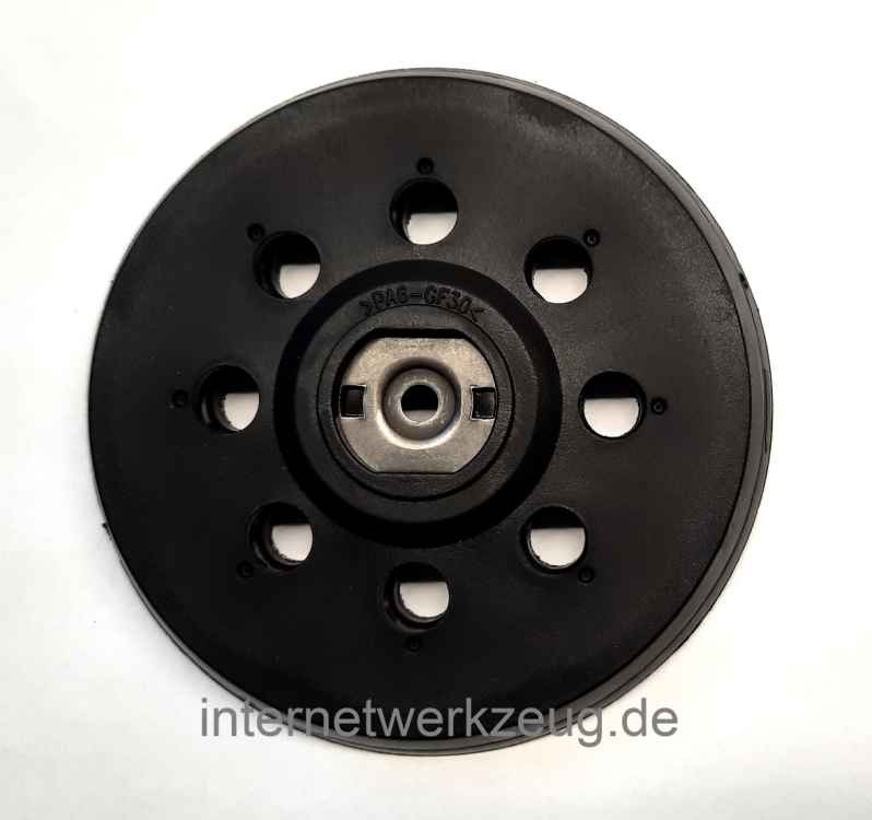 Metabo Schleifteller 125 mm, "multi-hole", mittelhart, passend für SXE 425/3125, originalverpackt, NEU
